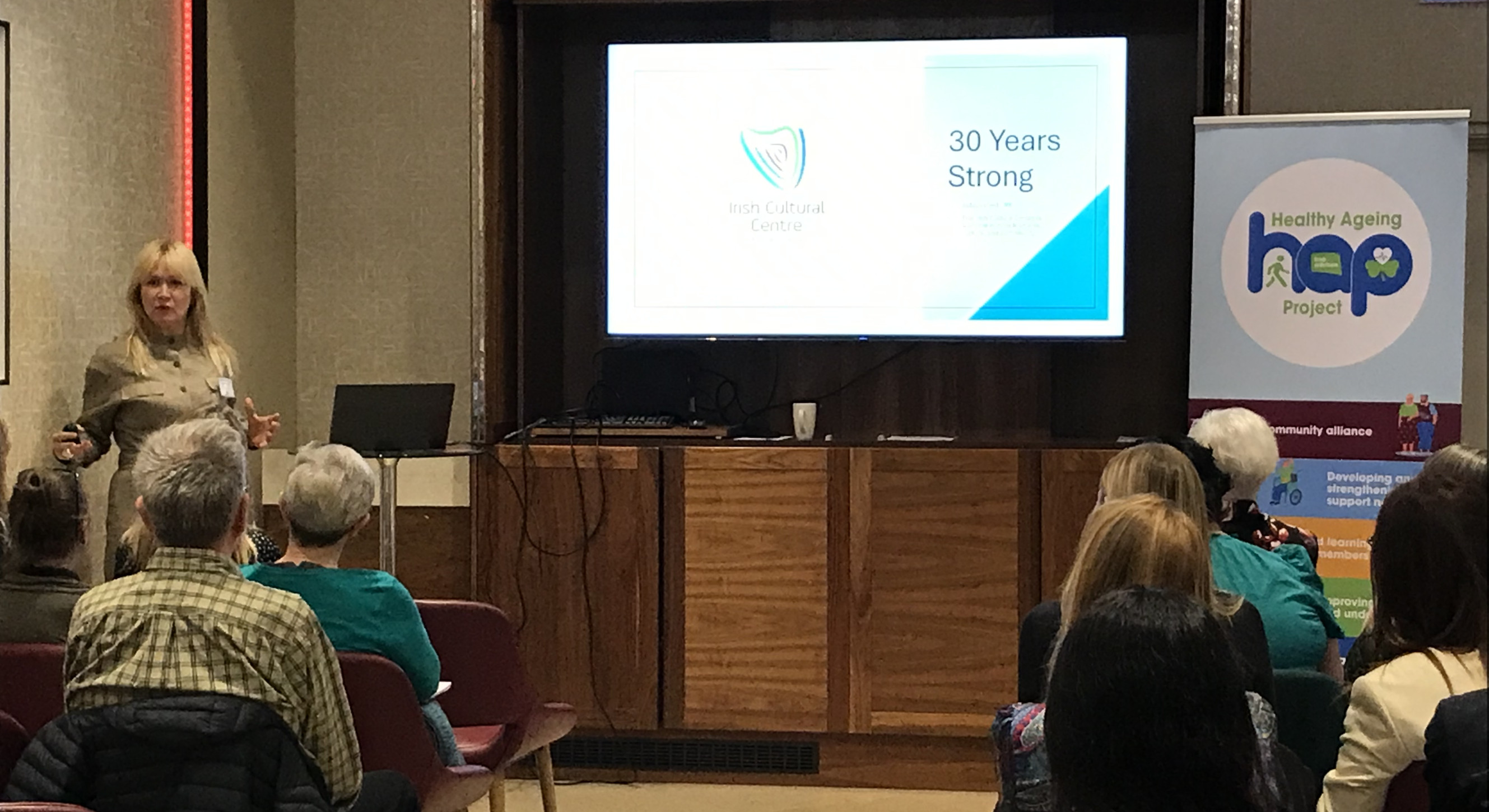 Siobhan Reynolds,  Irish Cultural Centre, Hammersmith