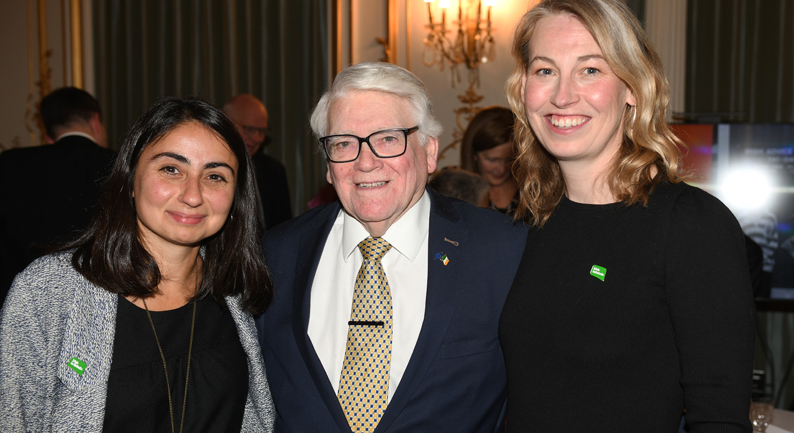 Rosa Gilbert, Seamus McGarry and Susan Cahill